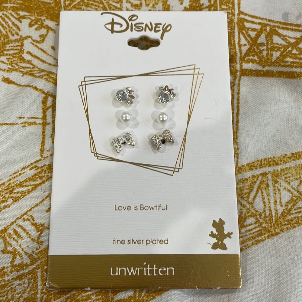 Disney earrings